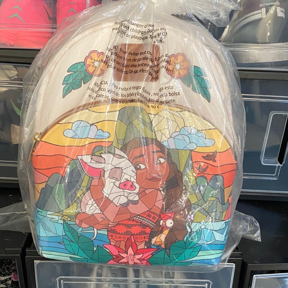 LOUNGEFLY DISNEY MOANA & PUA BRAND NEW Backpack - Multicolor